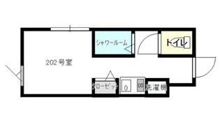 コンフォルト北新宿【2階】の間取り