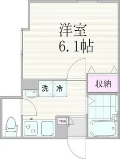 エスタシア南千住【2階】の間取り