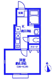 REFINADO(レフィナード【1階】の間取り
