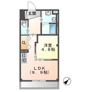 Runa Piena(ルナ・ピエーナ)【2階】の間取り