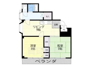 大王ハイツ【2階】の間取り