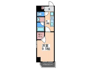 ウイング宝町フォース【7階】の間取り