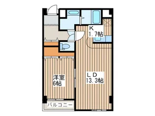 エクセレント平岸【5階】の間取り