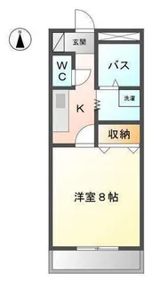 ファロ21【2階】の間取り