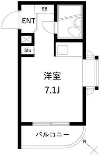 千歳烏山ホームズ【4階】の間取り