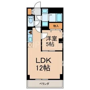 MSパラッゾ【2階】の間取り
