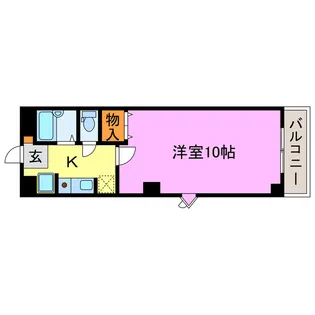 プロニティ岡出【3階】の間取り