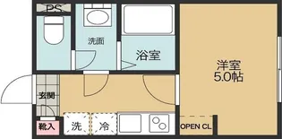Flower Garden日暮里【1階】の間取り