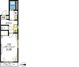 Casa de Cereza【2階】の間取り