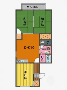 ガーデンハイム A棟【1階】の間取り