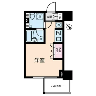 D’クラディア イヴァン初台【3階】の間取り