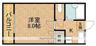 プリメーラぬのはし【2階】の間取り
