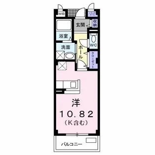 ヒル・プレッソ【2階】の間取り