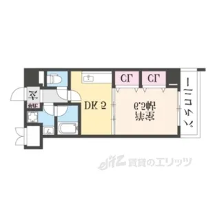サンフーク3【2階】の間取り