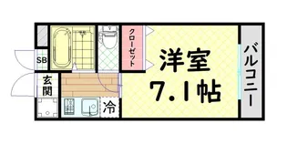 エレガンタナカ【1階】の間取り