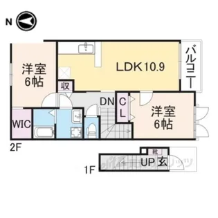 グレイスフルライフ【2階】の間取り