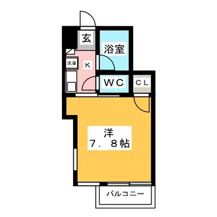 ロイヤルパーク東向島【2階】の間取り