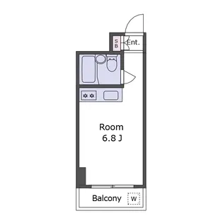 メゾン大場【7階】の間取り