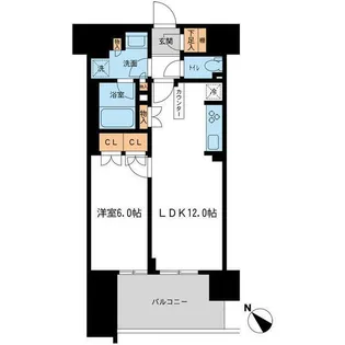 BLESS宮崎台【1階】の間取り