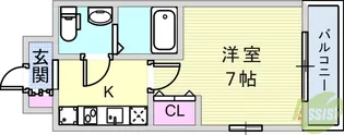 マロワール神戸【15階】の間取り