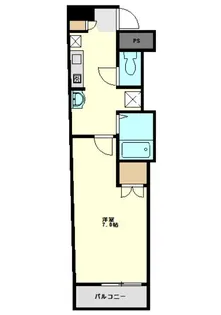 KADOKURA10【5階】の間取り