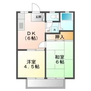 ファミール佐藤【2階】の間取り