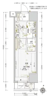 ヴァレッシア上野NorthCityII【2階】の間取り