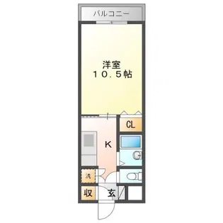 トレステーラ宇佐中央【2階】の間取り