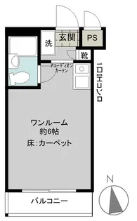シルフィード用賀【1階】の間取り