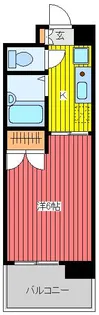 フェニックス大塚駅前【5階】の間取り