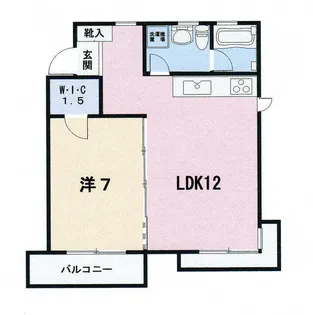 池ノ台ハウス【2階】の間取り
