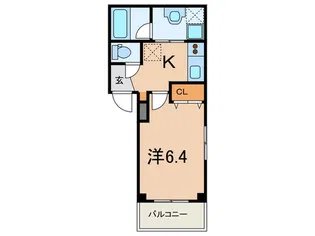 セルカ西元町【2階】の間取り