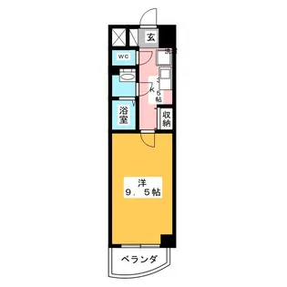 エムロード【7階】の間取り