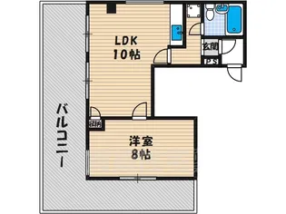 ロイヤルマツイ【5階】の間取り