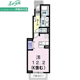 サイスフィールド II【1階】の間取り