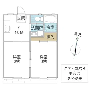 シティハイツAMAGAI【1階】の間取り