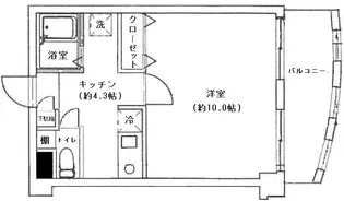 Hale Lani(ハレラニ)北浦和【3階】の間取り