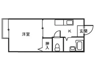 カーサエスペーロ A【1階】の間取り