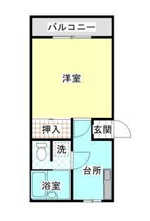 グレースハイツYASUNO【2階】の間取り
