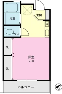 ベイパーク金沢文庫【2階】の間取り