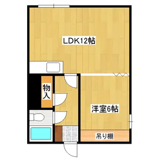 セブンコーポ【3階】の間取り