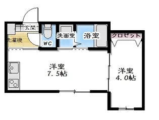 ラゼール【1階】の間取り