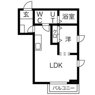 カーサ泉ヶ丘【2階】の間取り