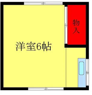 関アパートI【2階】の間取り