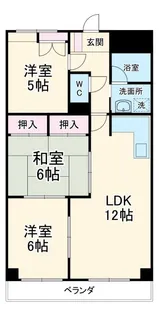 THE T.O.M【3階】の間取り