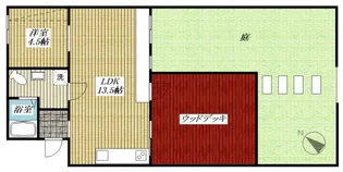 東京都日野市多摩平3【マンション】の間取り