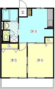 ひまわり【1階】の間取り