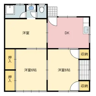 栃木県佐野市犬伏中町【一戸建】の間取り