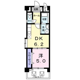 イーストヒル【7階】の間取り