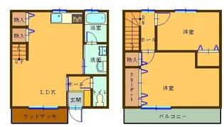 ハーベストIIの間取り
